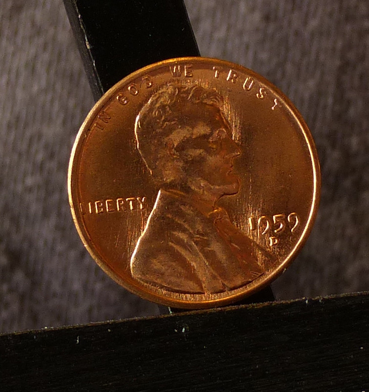 1959 D 1959D 1959-D Denver mint lincoln cent memorial penny uncirculated