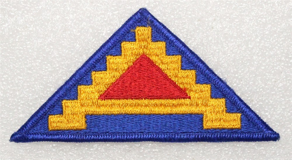 Army Patch: 7th Army - VN era, full color, merrowed edge