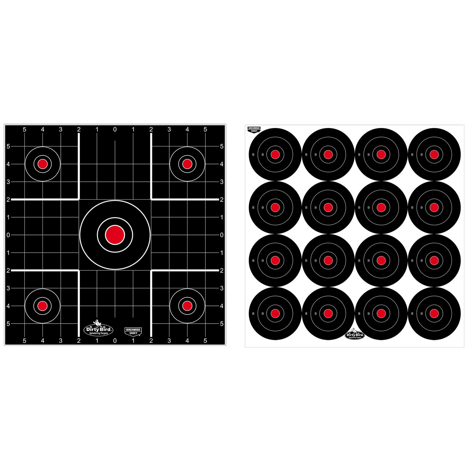 Birchwood Casey 3" / 12" Dirty Bird Combo Pack Target 12-Pack - BC-35325
