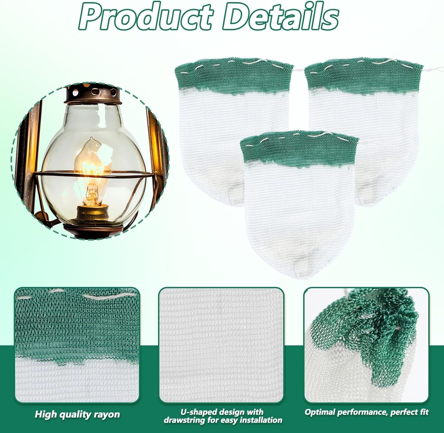 Versatile 10 Pack Lantern Mantles - Bright Illumination for Camping Adventures