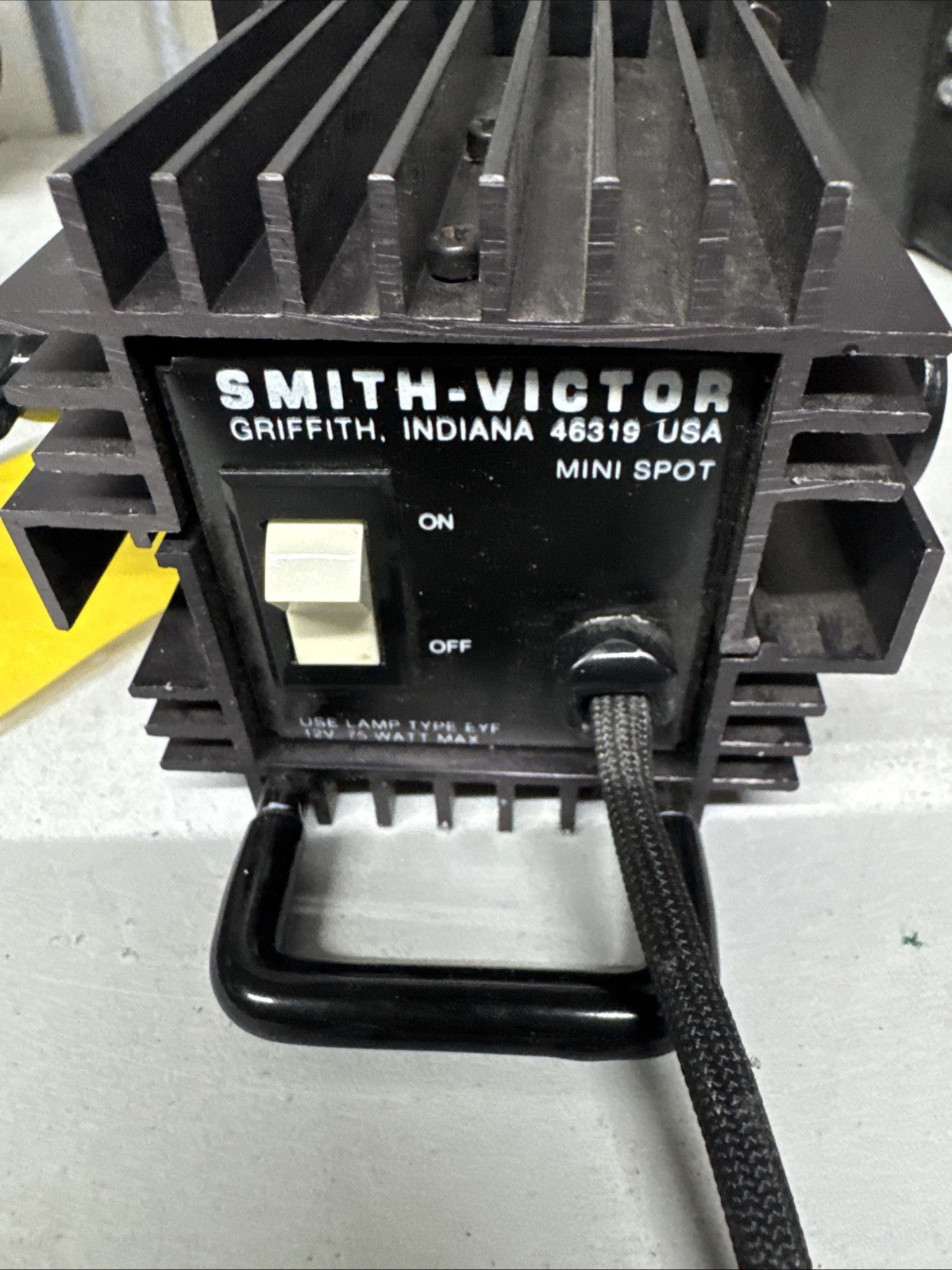 Vintage Smith-Victor, # Mini Spot 75W Spot Flood Theater Film Stage Light Works