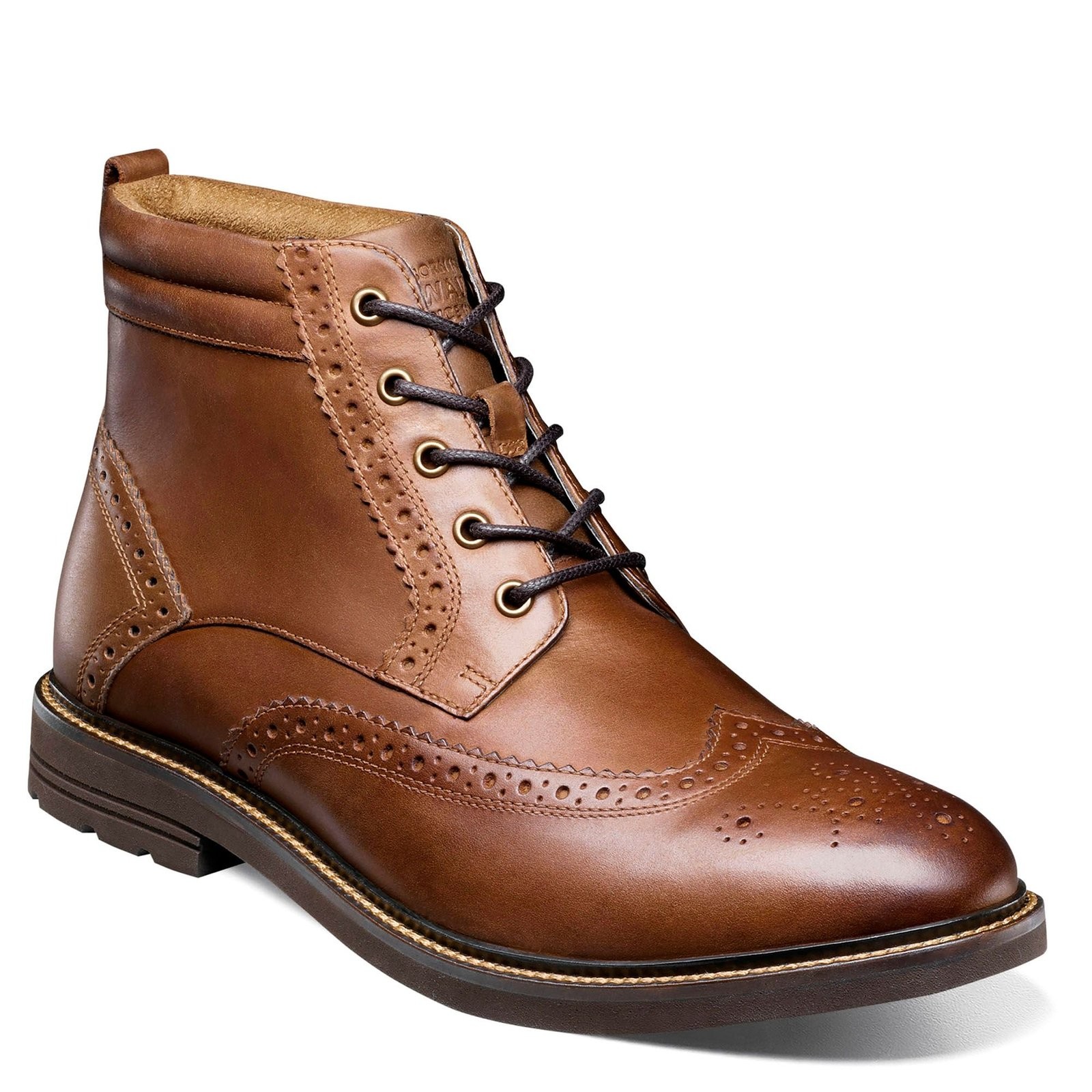 Nunn Bush Odell II Wingtip Lace Up Boot Men's Boot