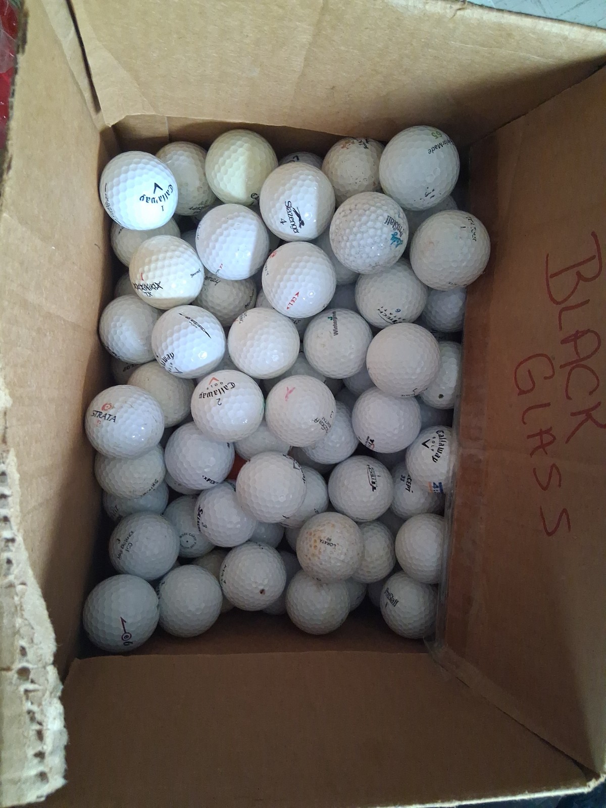 used golf balls bulk 100