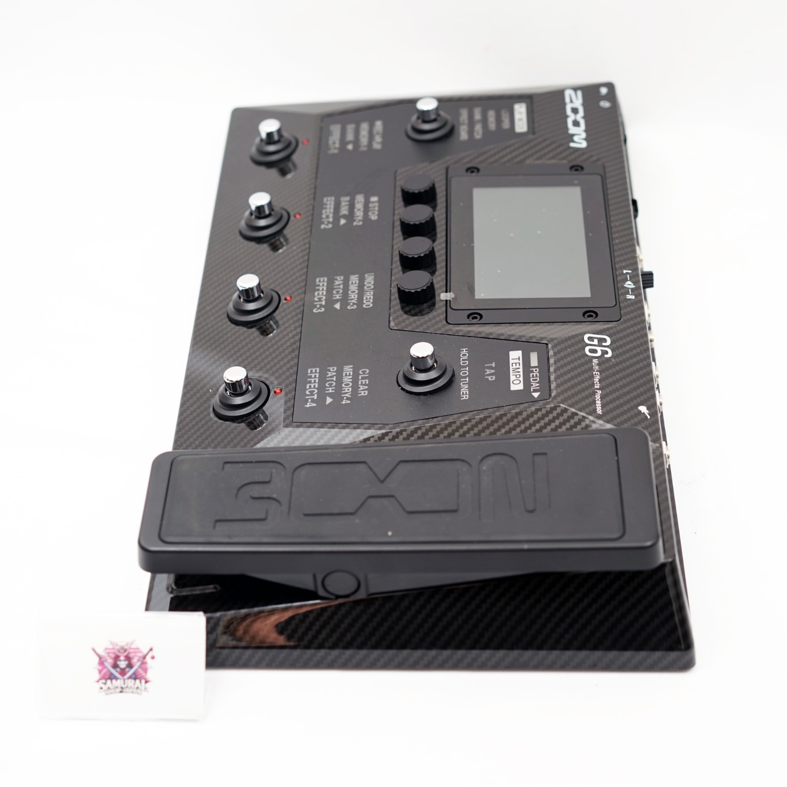ZOOM G6 Guitar Multi-Effects Processor Pedal Amp Modeling w/ Case Unused Japan
