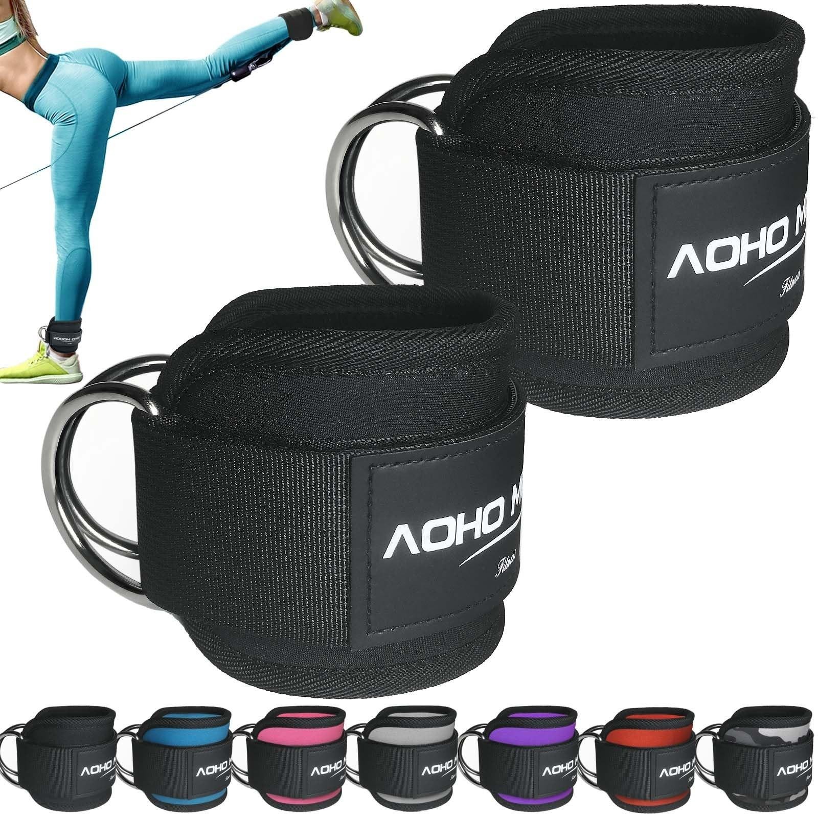 Ankle Strap for Cable Machine Attachments, Gym Accessories for Women and Men