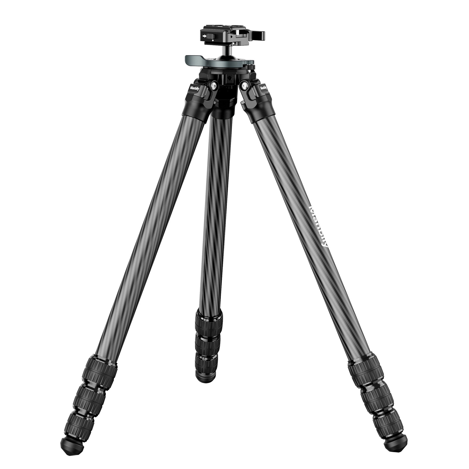 Manbily Carbon Fiber Hunting Tripod Lever Lock Design 38mm Integrated US