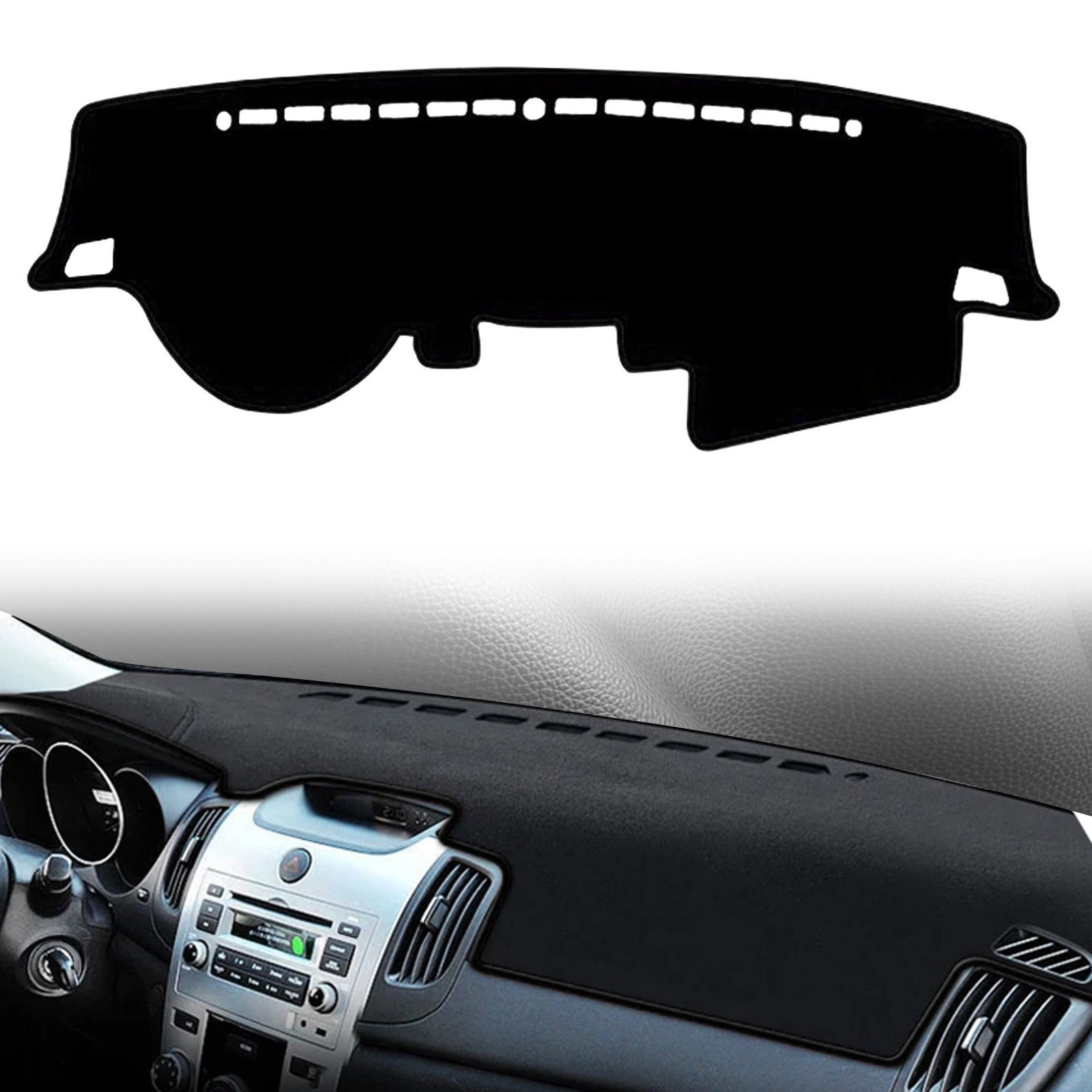 for Kia Forte Cerato K3 2009-2013 Sedona LHD Dashboard Pad dashmat Accessories