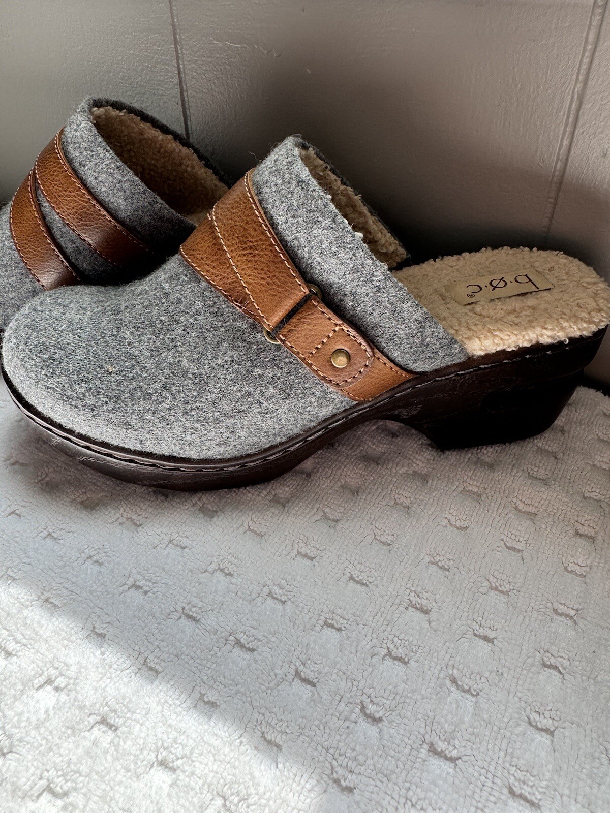 B.O.C. Wool Clogs