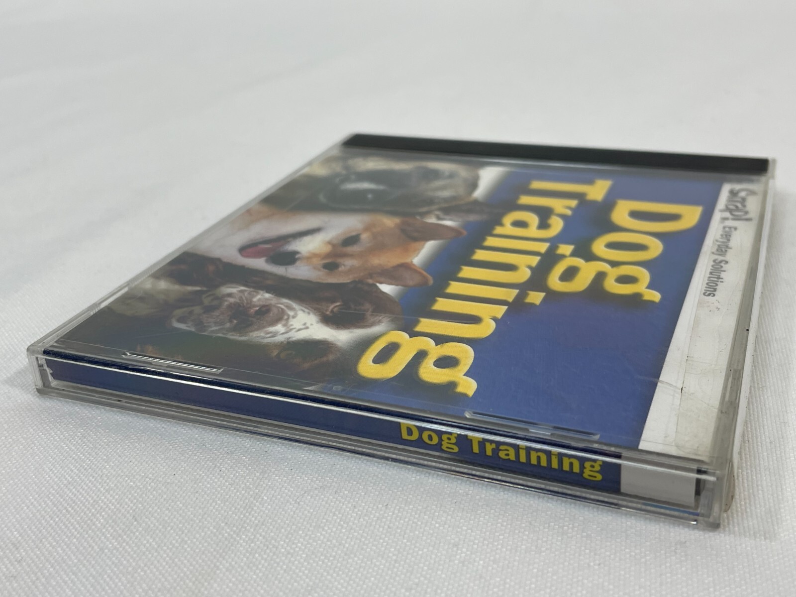 Vintage 2001 Snap! Everyday Solutions DOG TRAINING IBM/PC Software CD-ROM SEALED