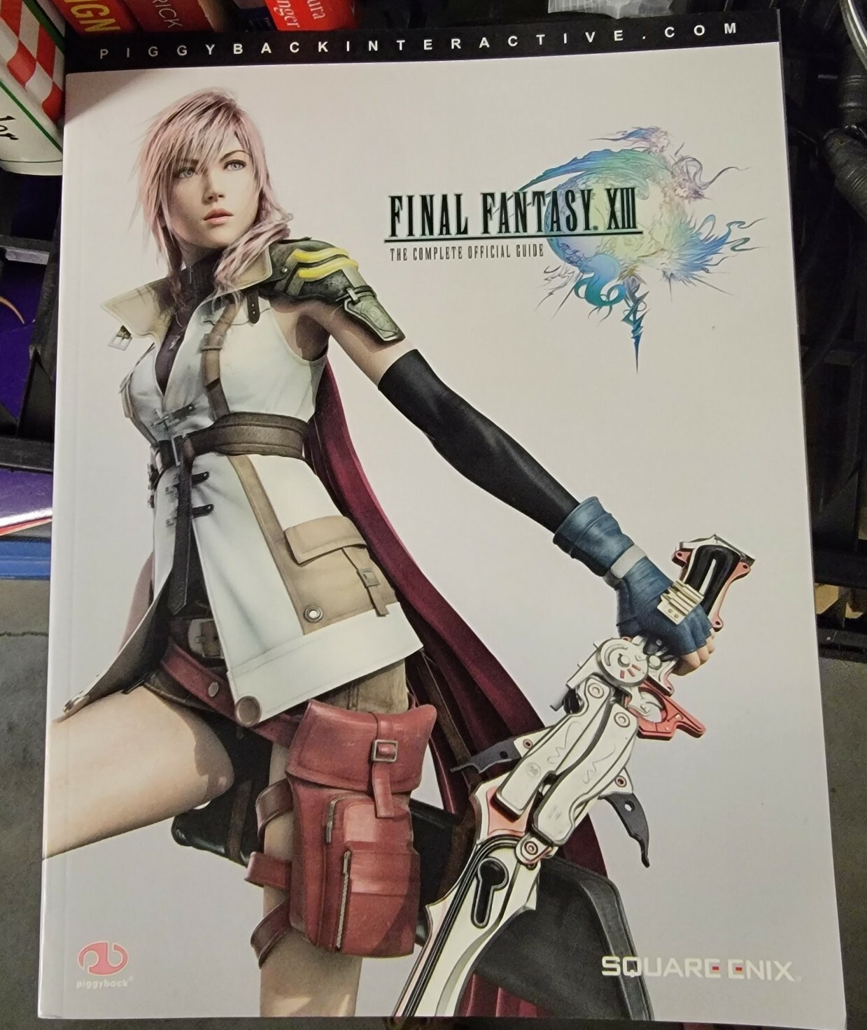 Final Fantasy 13 (XIII) The Complete Official Strategy Game Guide Book PIGGYBACK