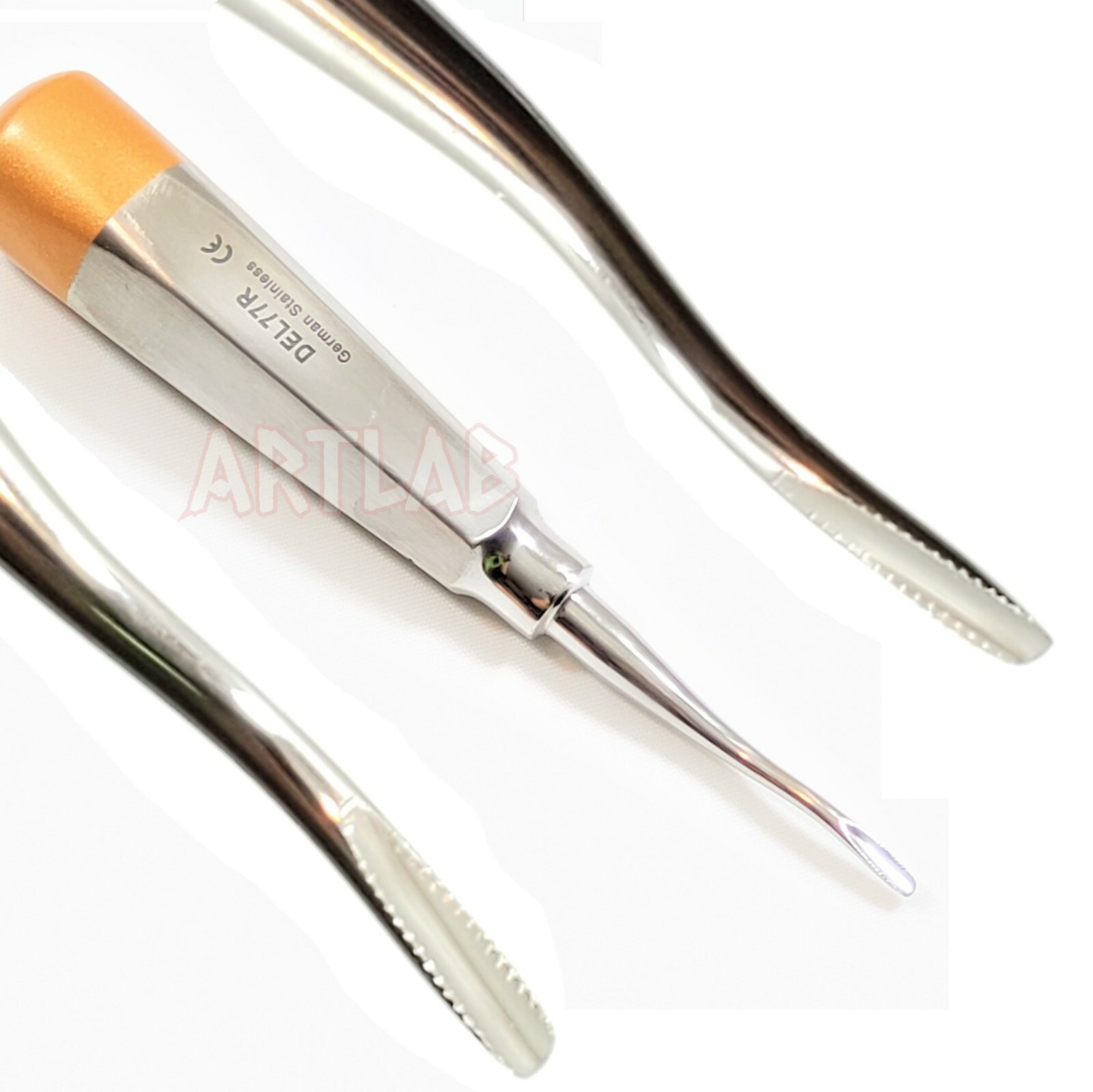 5 EA German Premium Root Dental Tooth Extracting Elevator # 77R-Dental Elevators