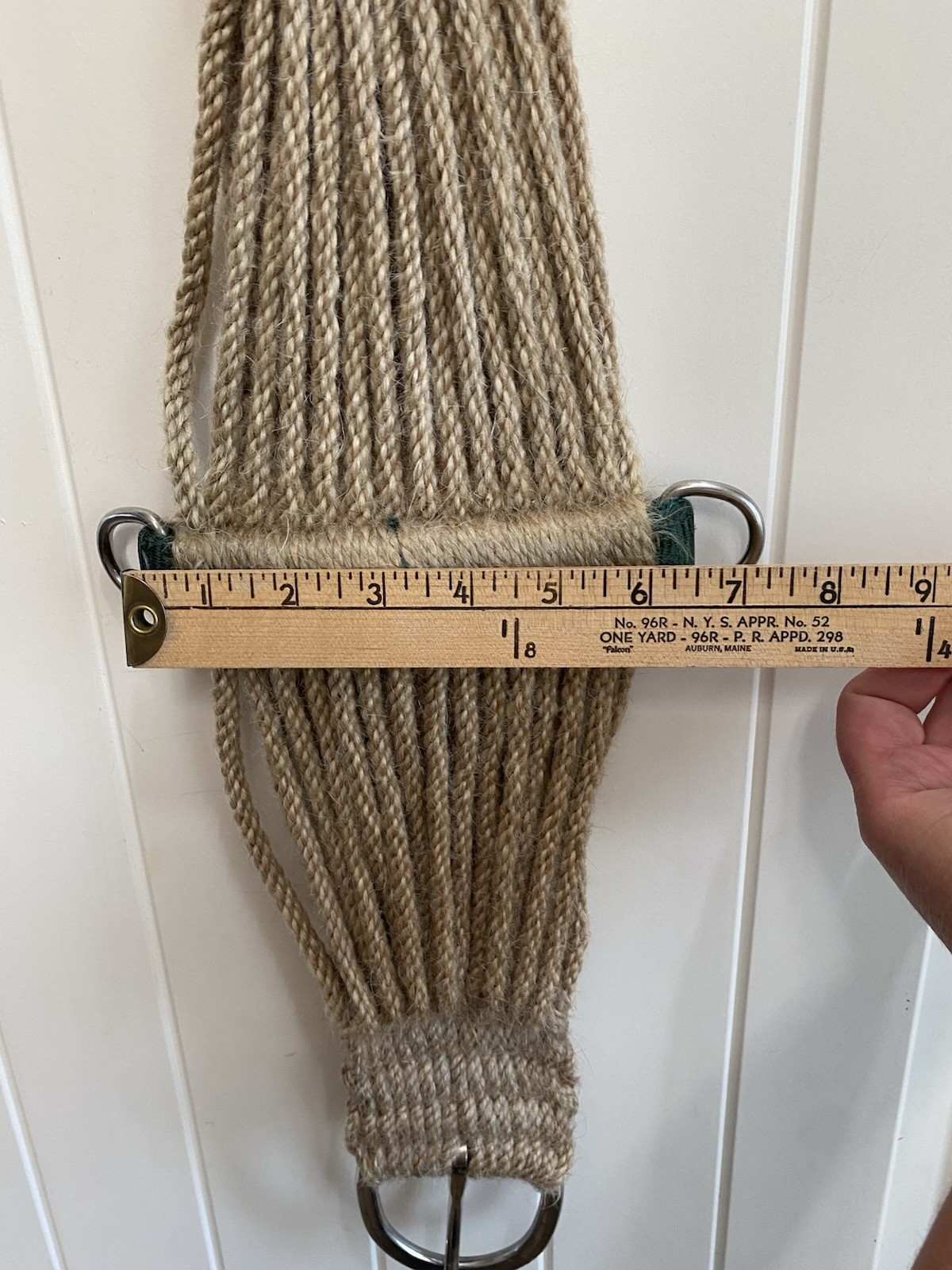 24” Brown Rope Western Roping Cinch for Western Saddle USED