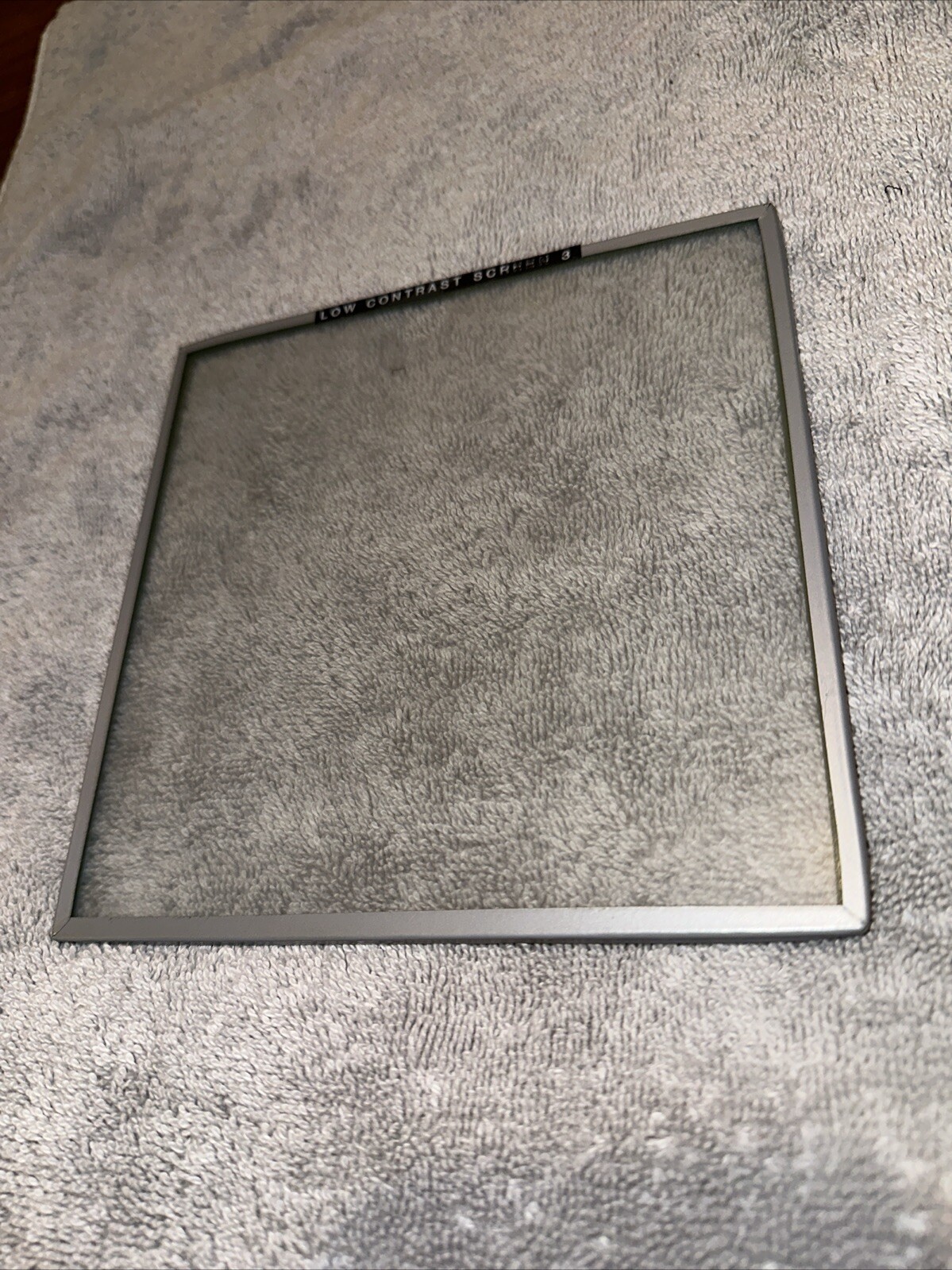 Vtg Low Contrast 3 Camera Filter 6.6 x 6.6