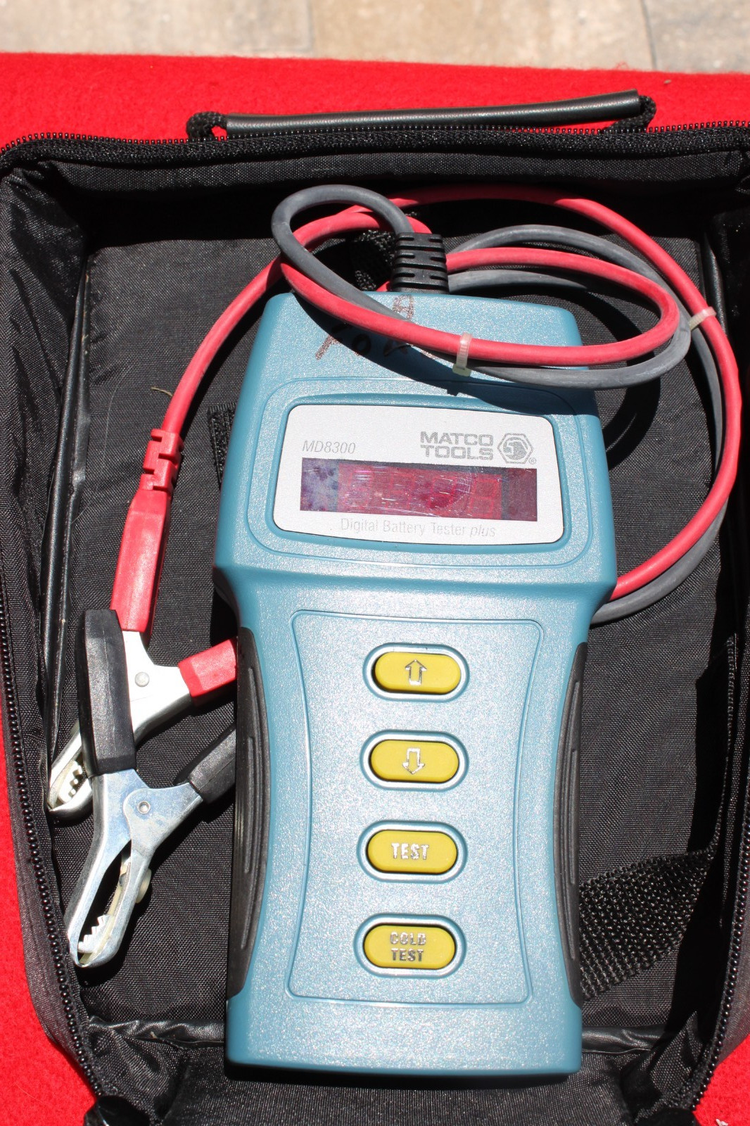 Matco Tools MD8300 Digital Battery Tester Plus 12V Automotive – Untested
