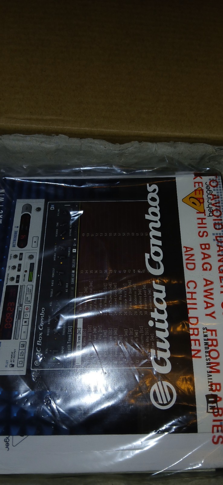Behringer Guitar Link UCG102 USB Guitar To USB Interface With Box