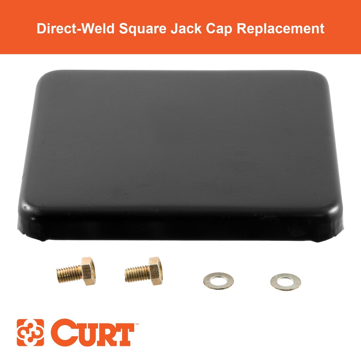Replacement Direct-Weld Square Jack Cap