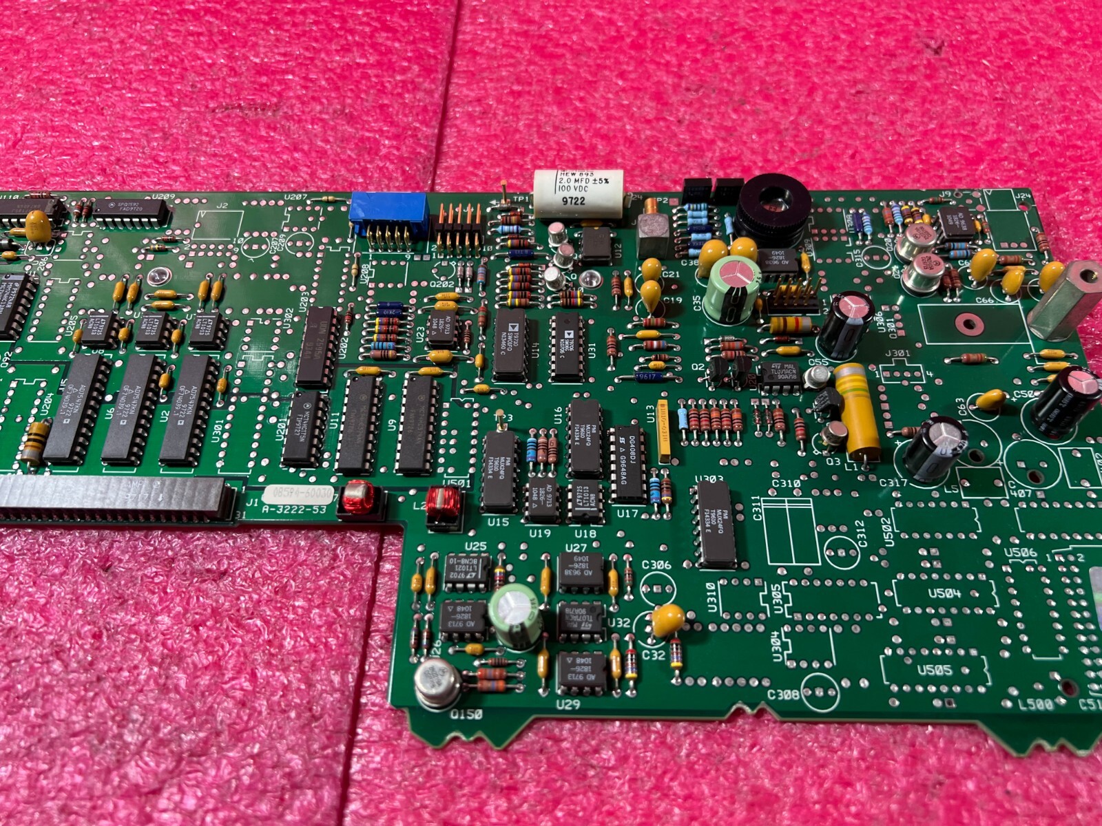 HP Agilent Spectrum Analyzer Analog Interface Board 08592-60030 A-3222-53