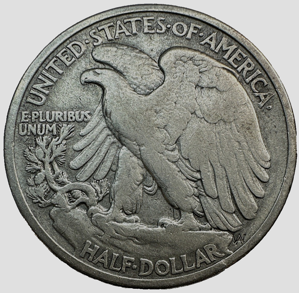 1919 Walking Liberty Half Dollar 515