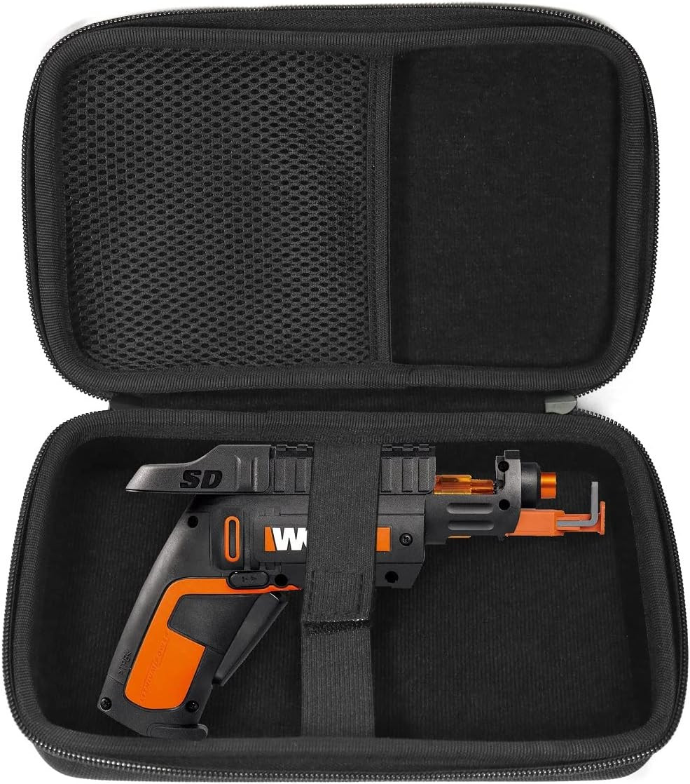 Carry Travel Casling Case for WORX WX255L SD Semi-Automatic Power Screw Driver