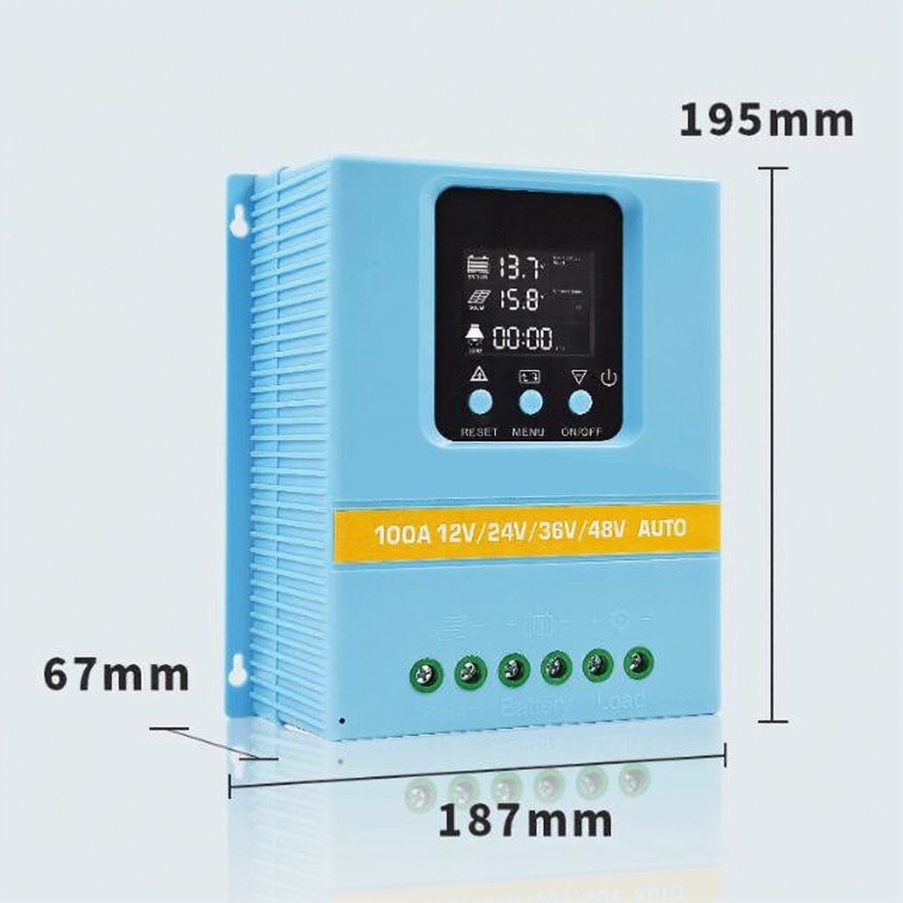 12V 24V 36V 48V Solar Charge Controller with For Intelligent Operating Modes