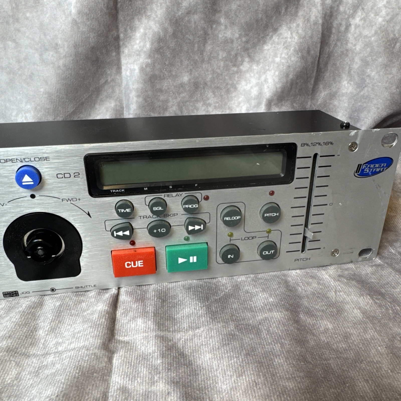 STANTON S-550 PROFESSIONAL FRONT LOADING DUAL CD PLAYER - parts only UNTESTED