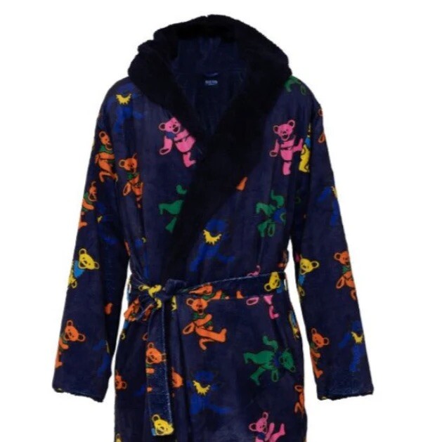 Grateful Dead dancing Bear robe L/XL