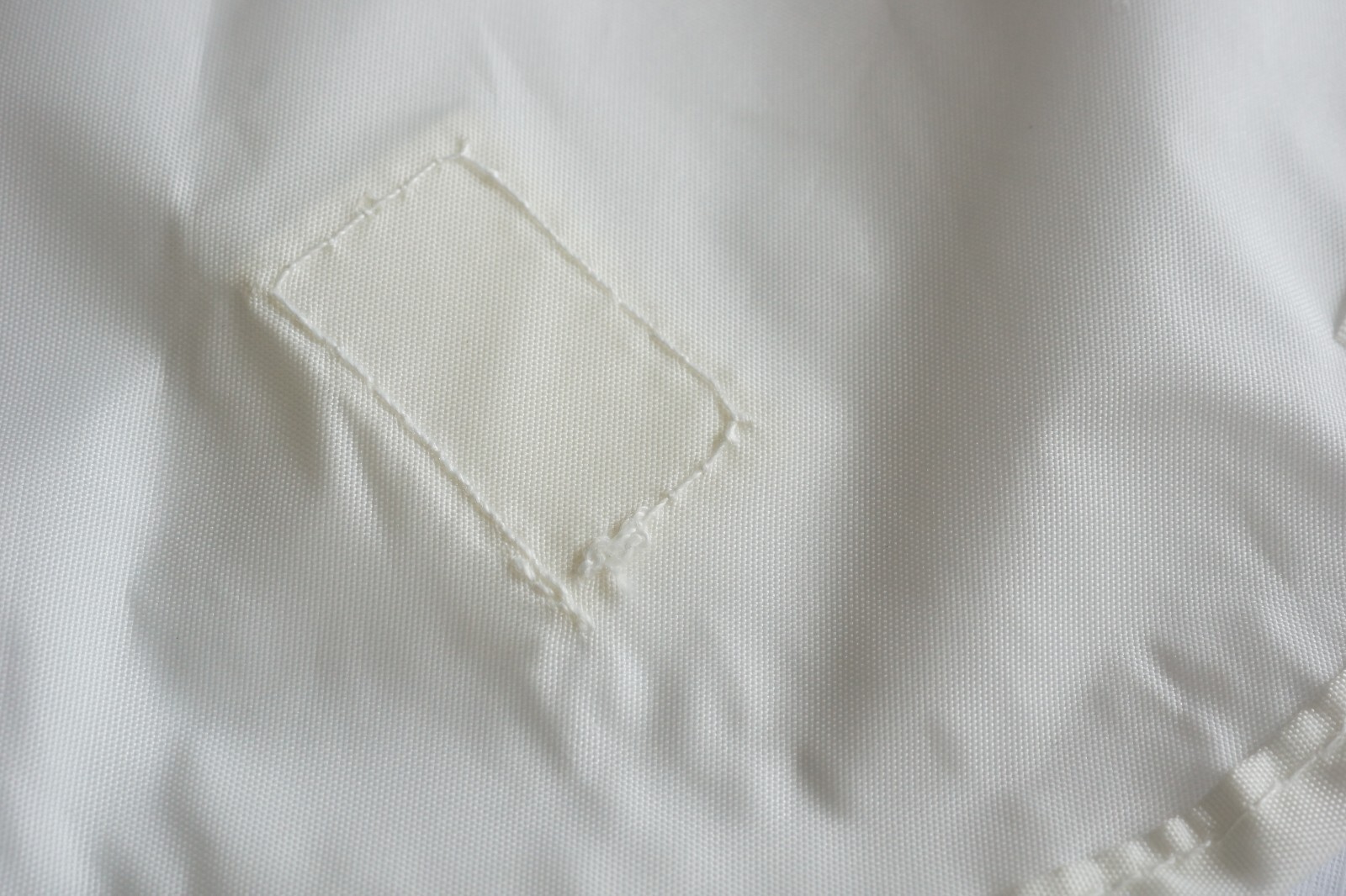 Vintage White Diffusion Baffle Cloth Sheet for the Large Softbox 30x53" Unused
