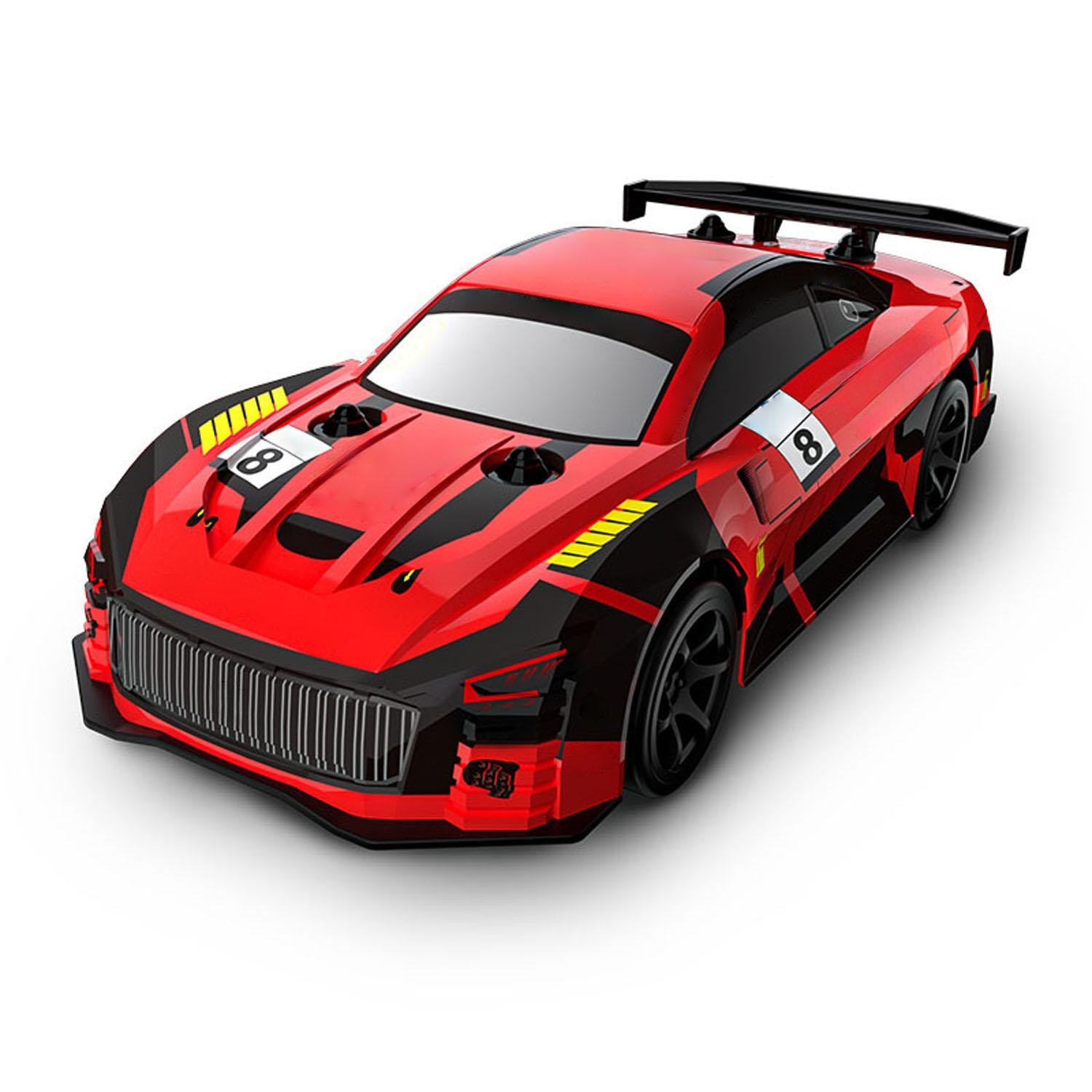 Plastic 1/18 RC Drift Car Q165 Drifting Racing Vehicle Light Transmitter Battery