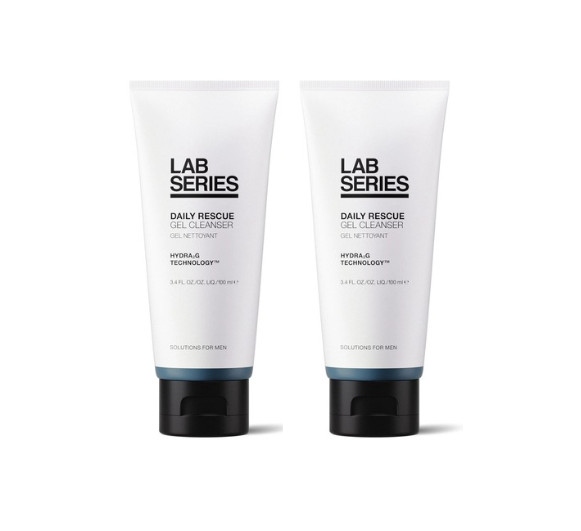 Lab Series Daily Rescue Gel Cleanser Face Wash for Men 3.38 fl oz Pack of 2