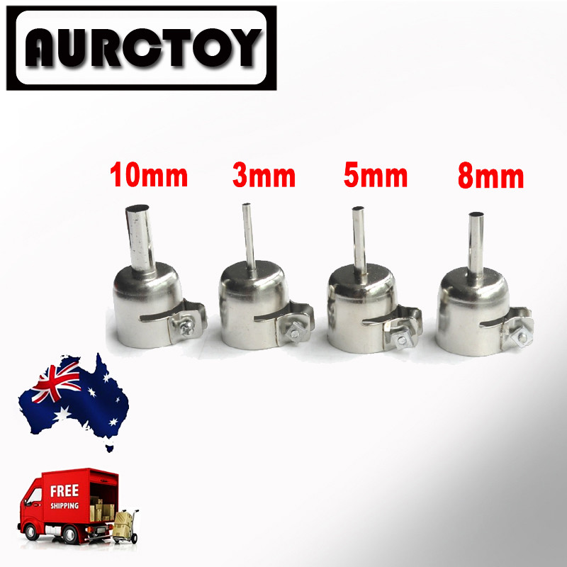4 pcs Nozzles Set for Rework Station for 852D++ Hot air gun  AU seller