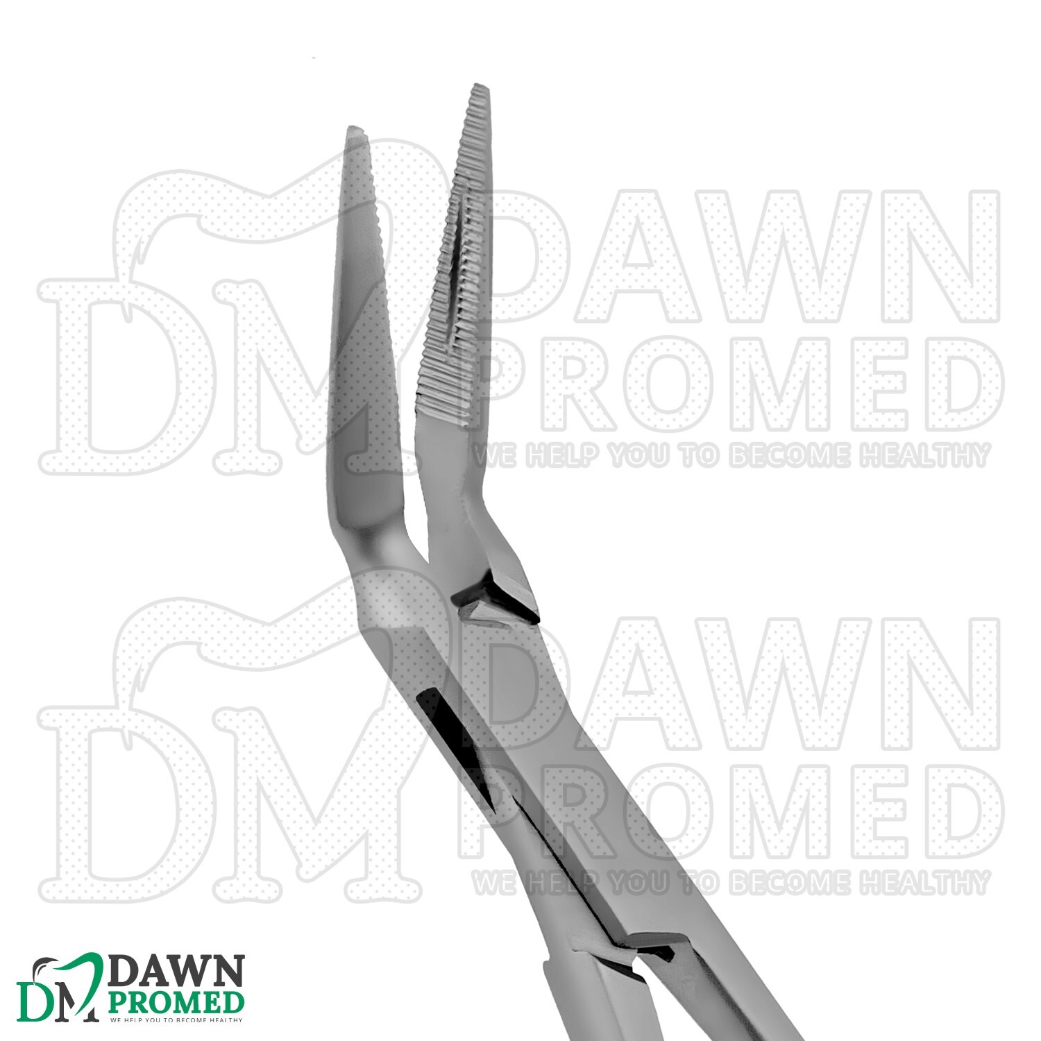 William Splinter Forceps 45° Angle Serrated Tips 5.5″ Surgical Inst German Grade