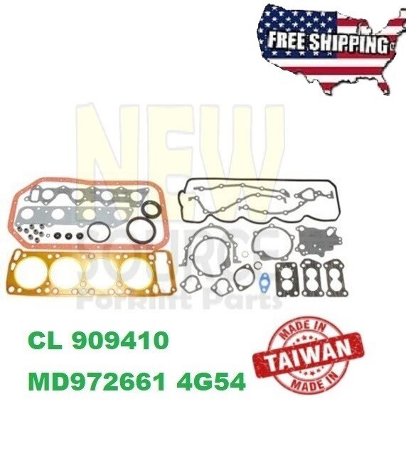 MD972661 MBMD972661 MM115890 CL909410 O/H GASKET SET FOR MITSUBISHI 4G54 JT189