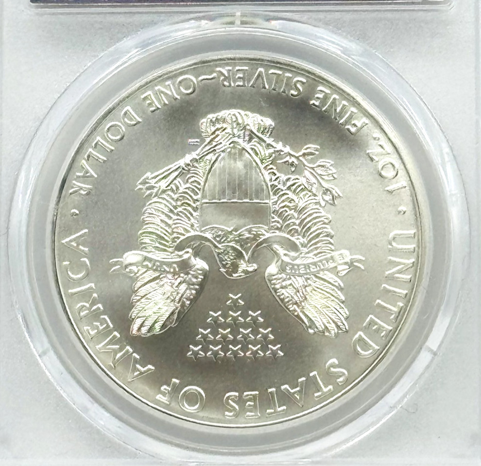 2013 SILVER EAGLE PCGS MS70