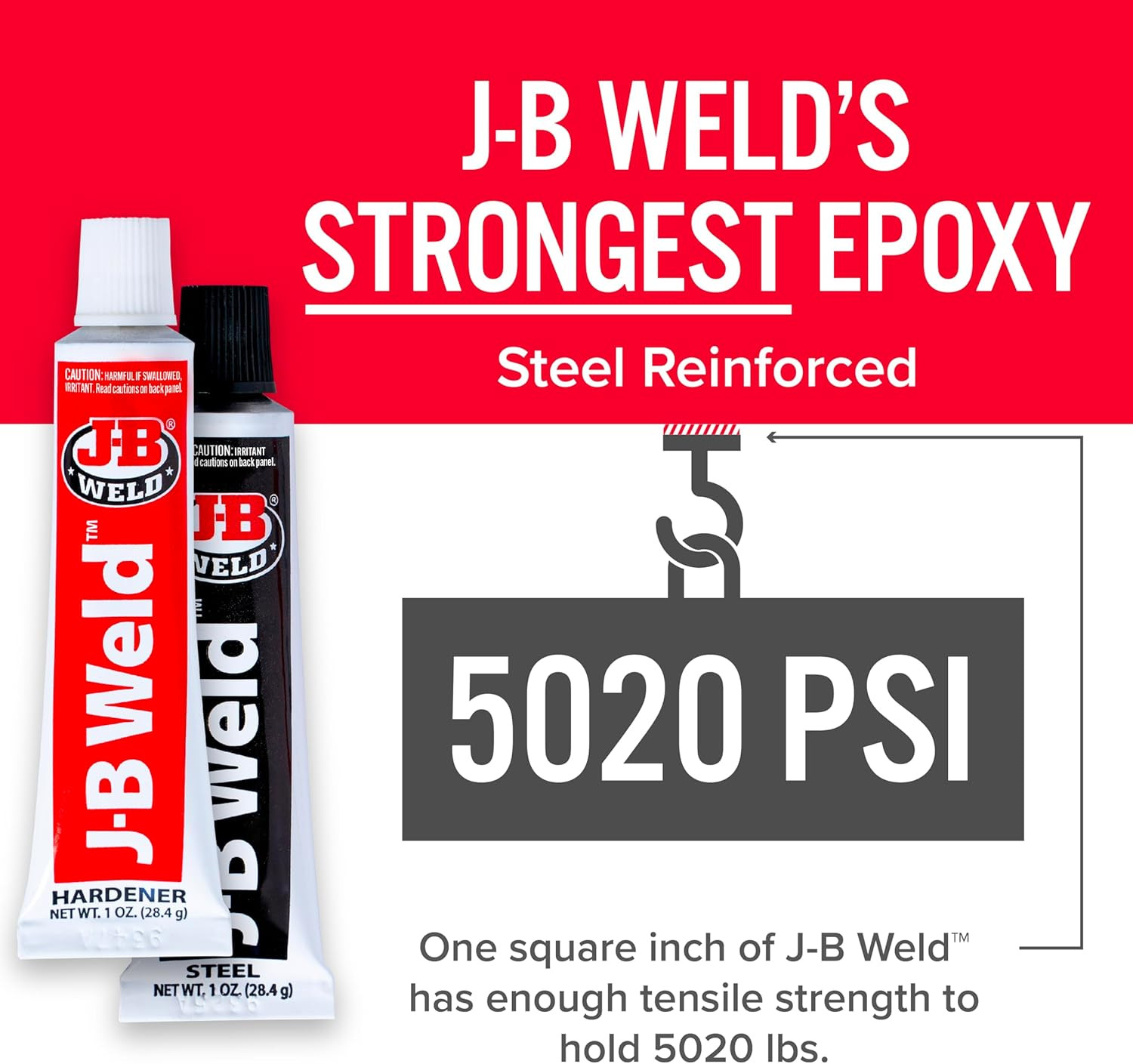 8265S Original Cold-Weld Steel Reinforced Epoxy - 2 Oz.