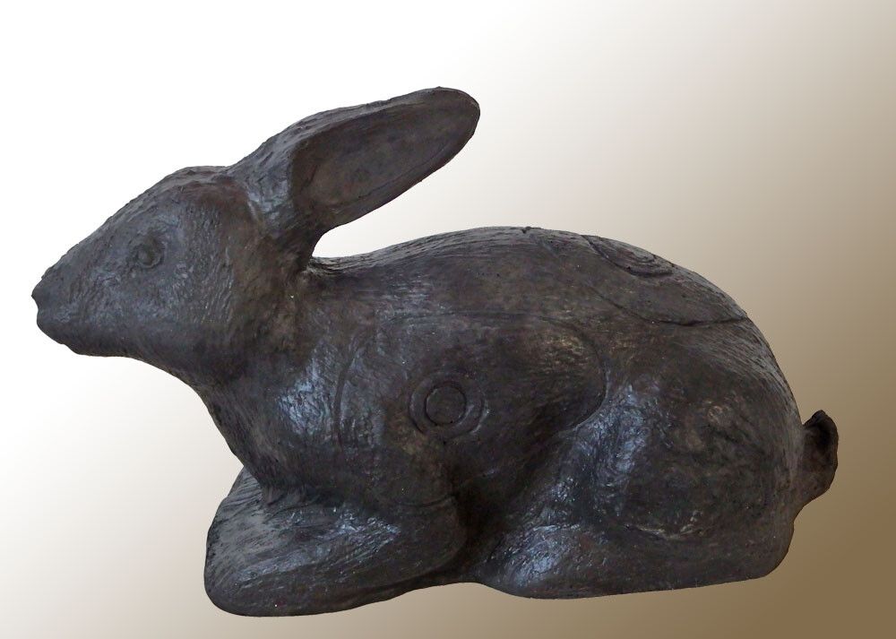 Leitold 3D Animal Rabbit Lying Down - Black Edition