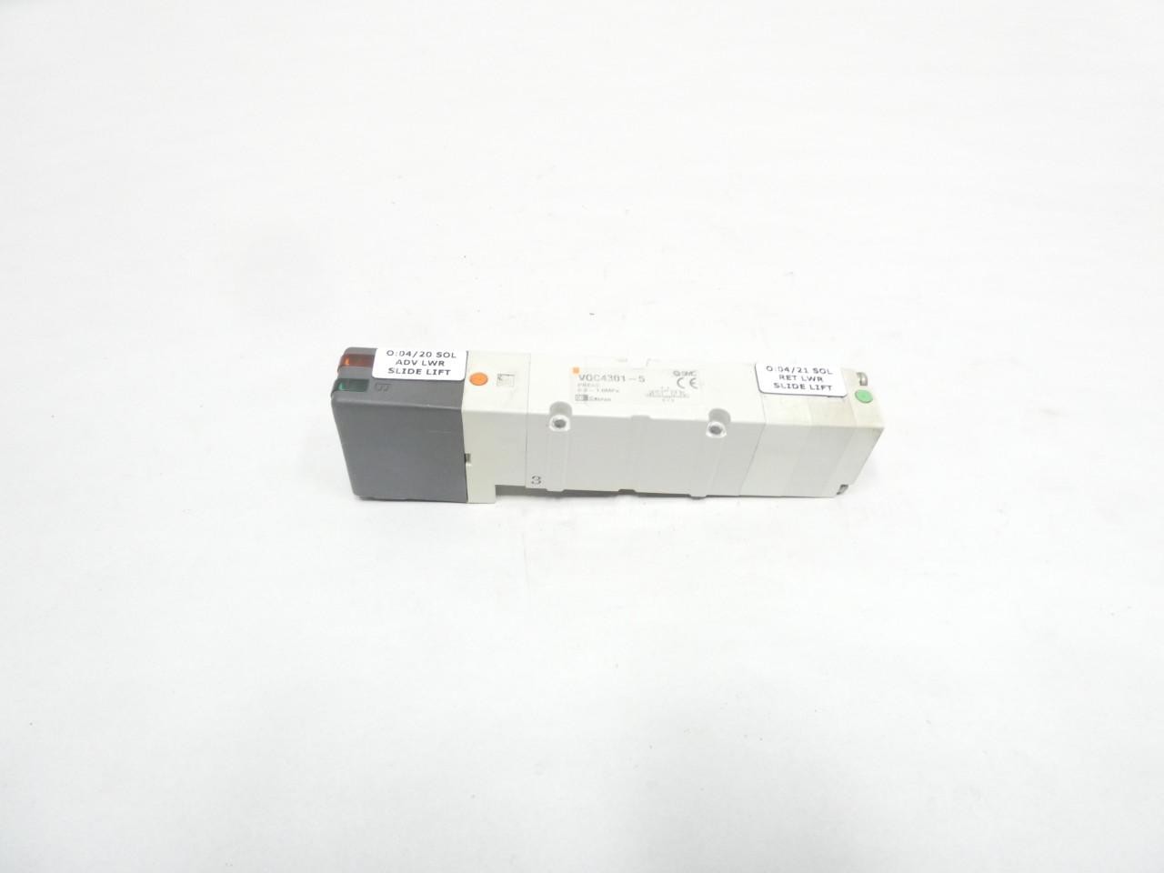 Smc VQC4301-5 Pneumatic Solenoid Valve 1mpa