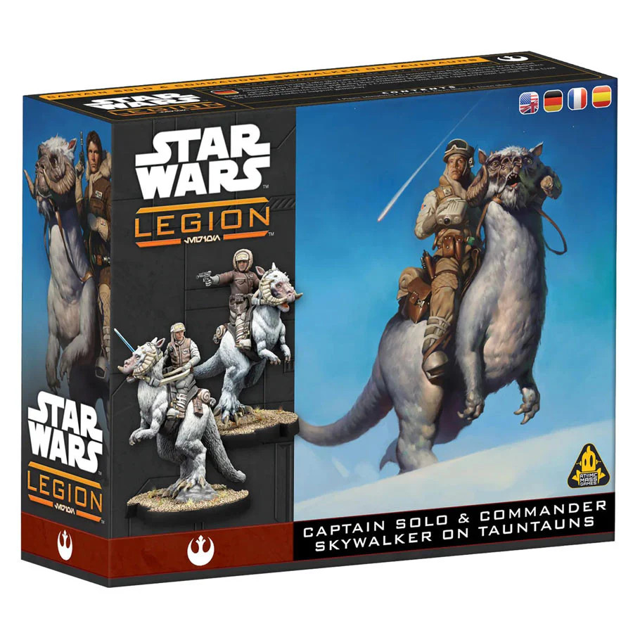Captain Solo & Commander Skywalker on Tauntauns