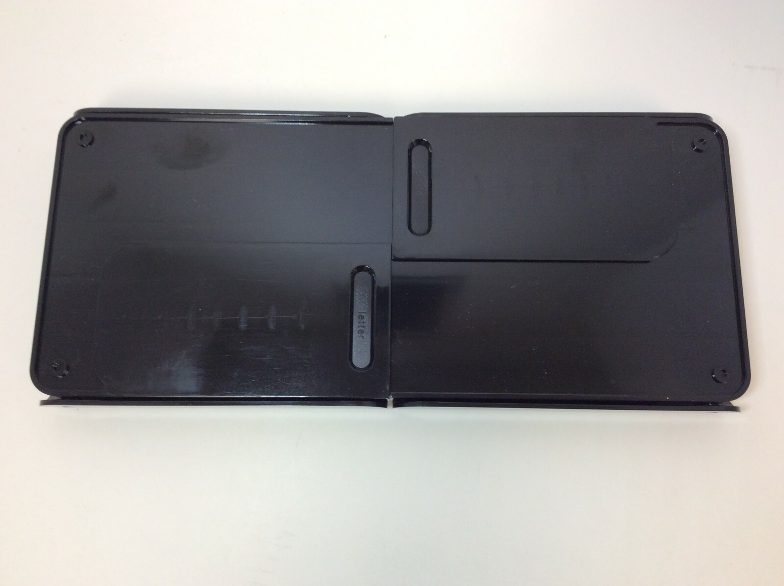 Business Source, File Holder, Black, Plastic, Adjustable, 26374, 1/Box,