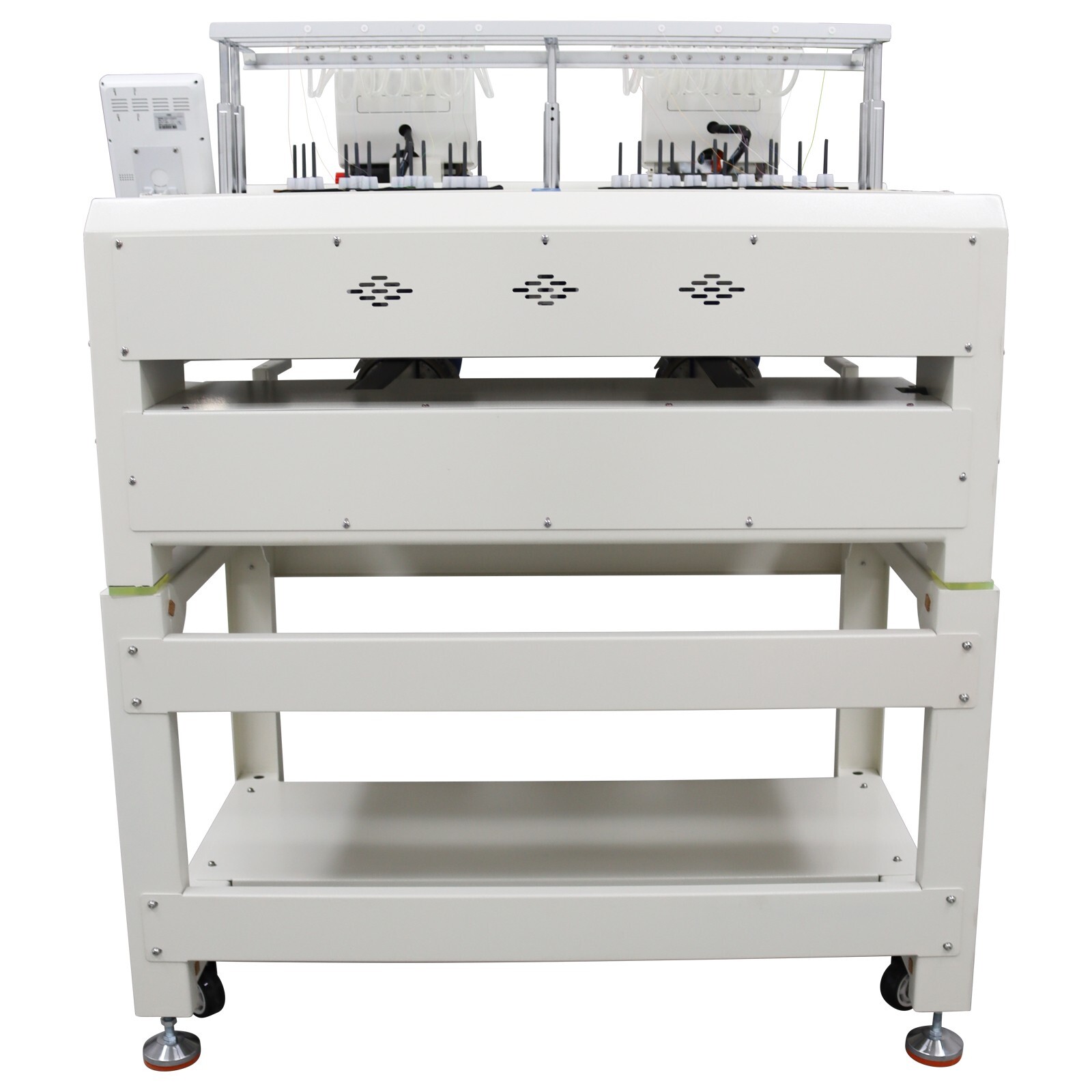 Double-Head 12 Needles Automatic Embroidery Machine Flat Hat DIY 15.7*19.7in