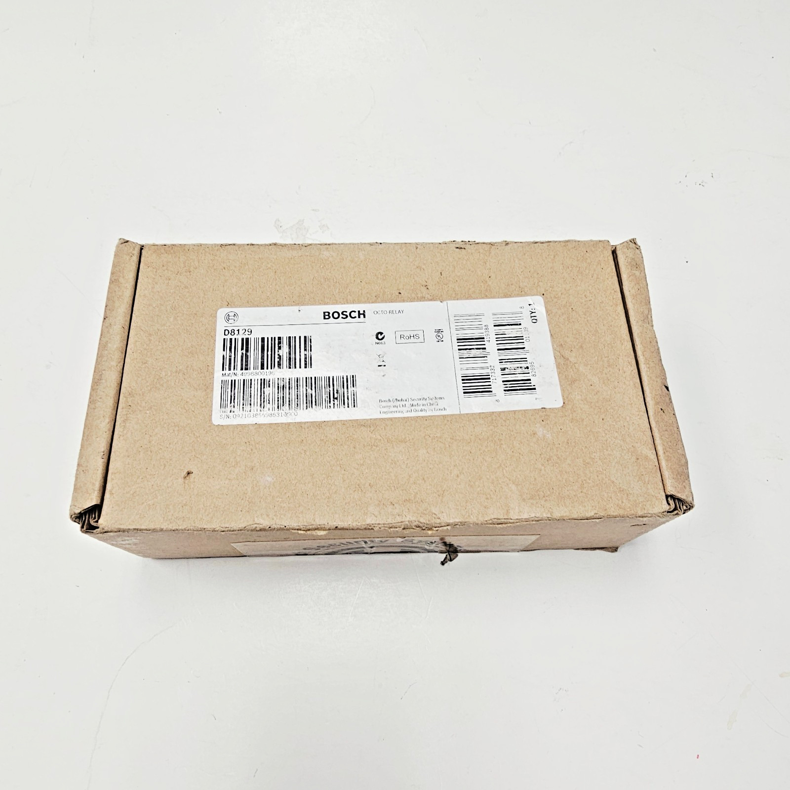 Bosch D8129 OctoRelay Module NEW Open Box