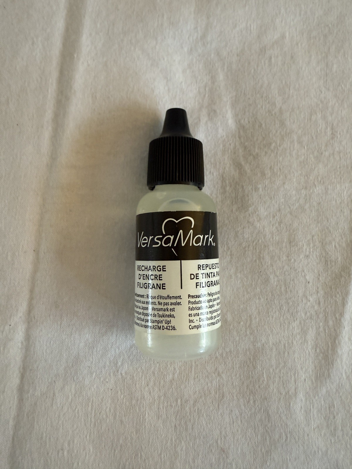 Tsukineko - VersaMark - Watermark Ink Refill - 90% full