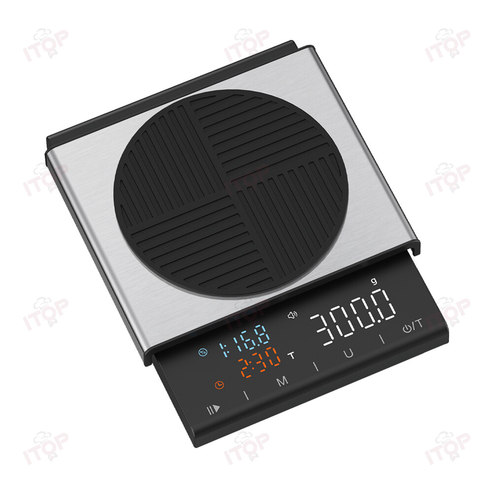 Digital Coffee Scale with Timer 3Kg/0.1G High Precision Pour over Drip Espresso