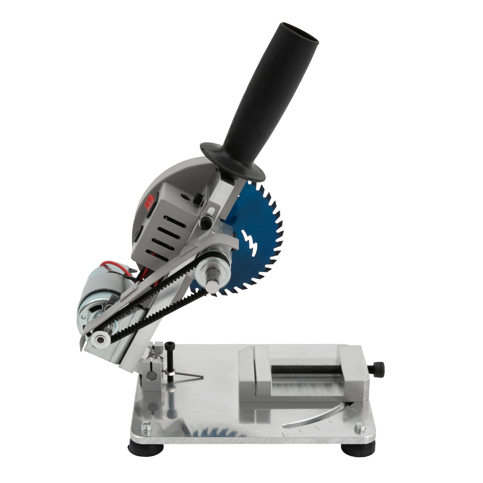 45 Degree Micro Cutting Machine DIY Drill Small Aluminum Alloy Table Saw Cutting