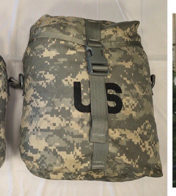 USGI MOLLE ACU Sustainment Pouch Utility Pouch Digital Camo GOOD CONDITION