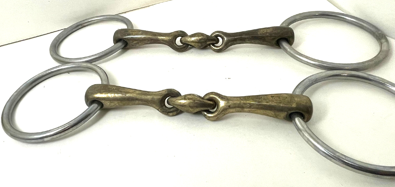 2x  KK Ultra Aurigan Loose Ring Snaffle Bit - 5.00" or 5.25"