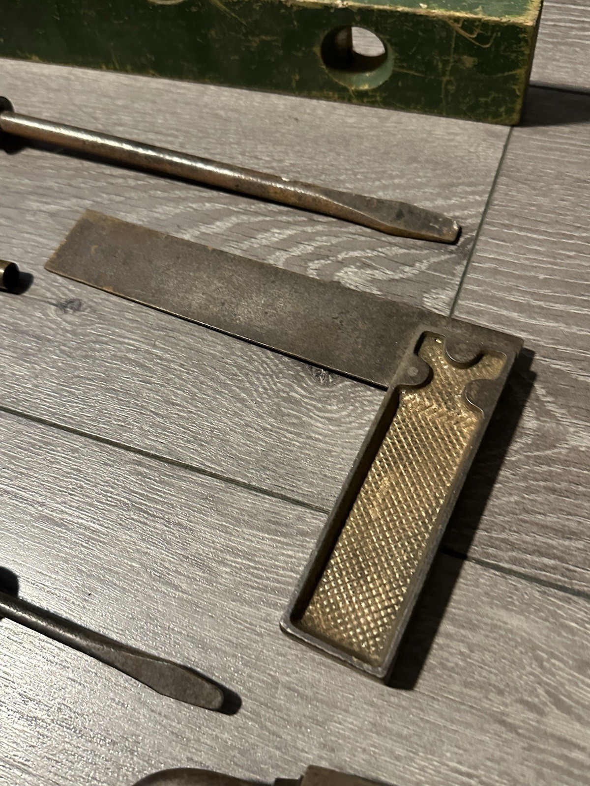 Antique Vintage Carpenters Tools Stanley Square Level Brace Screwdrivers