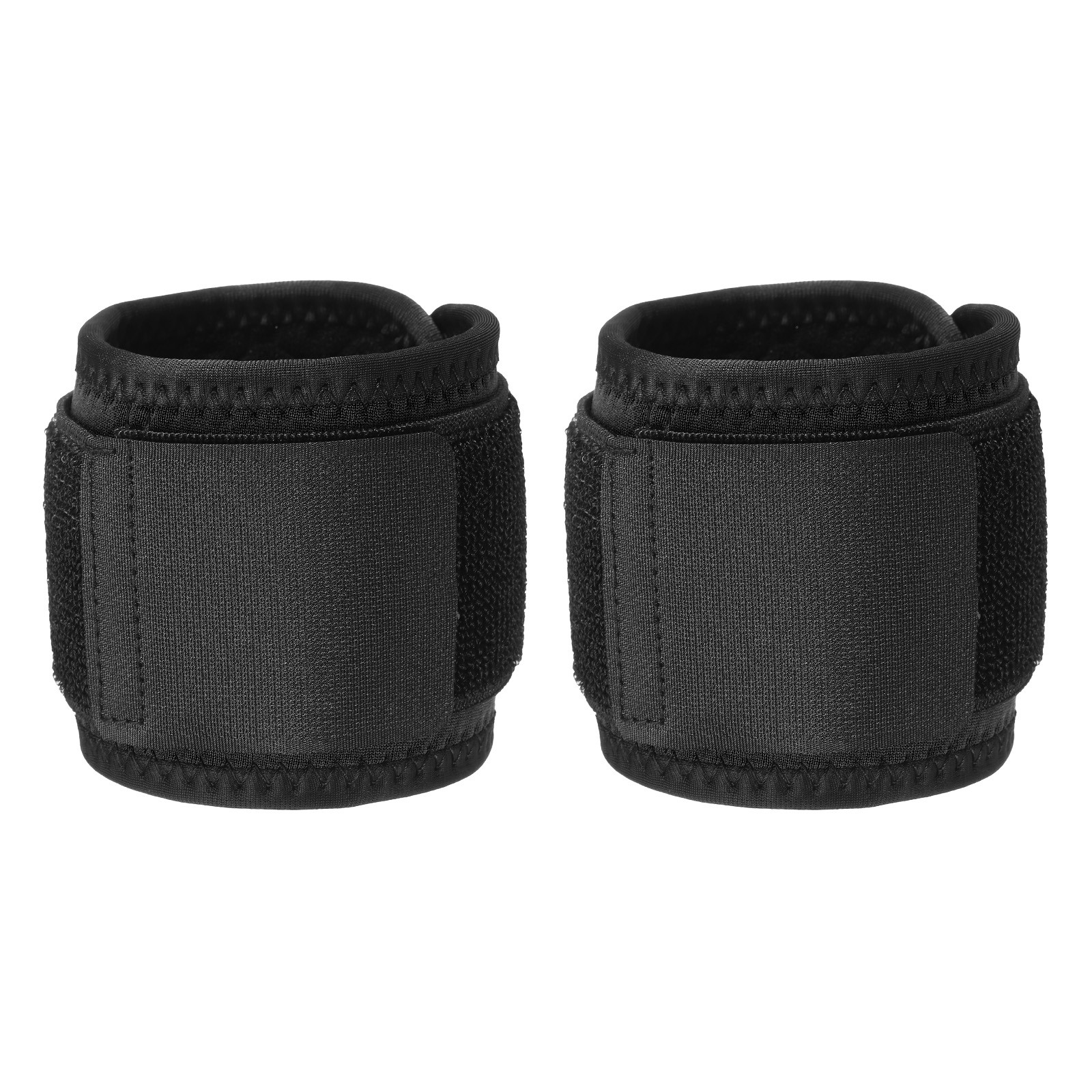 Wrist Wraps Straps, 2 Pack Wrist Compression 15.7"x2.9" for Fitness, Black