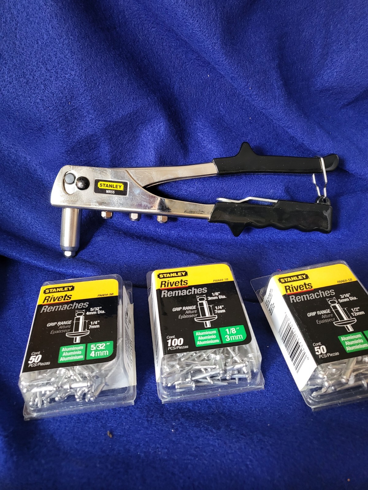 Stanley Rivet Tool + rivets