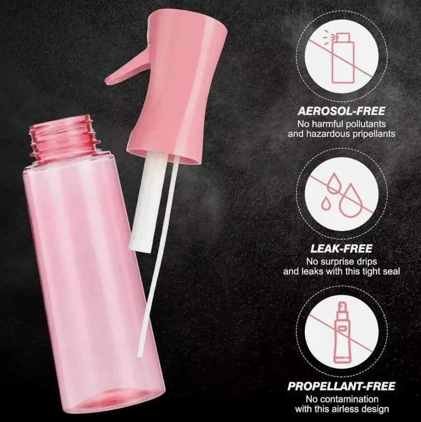 Continuous Mist Spray Bottle Barber Water Sprayer Makeup Salon Multipurpose US