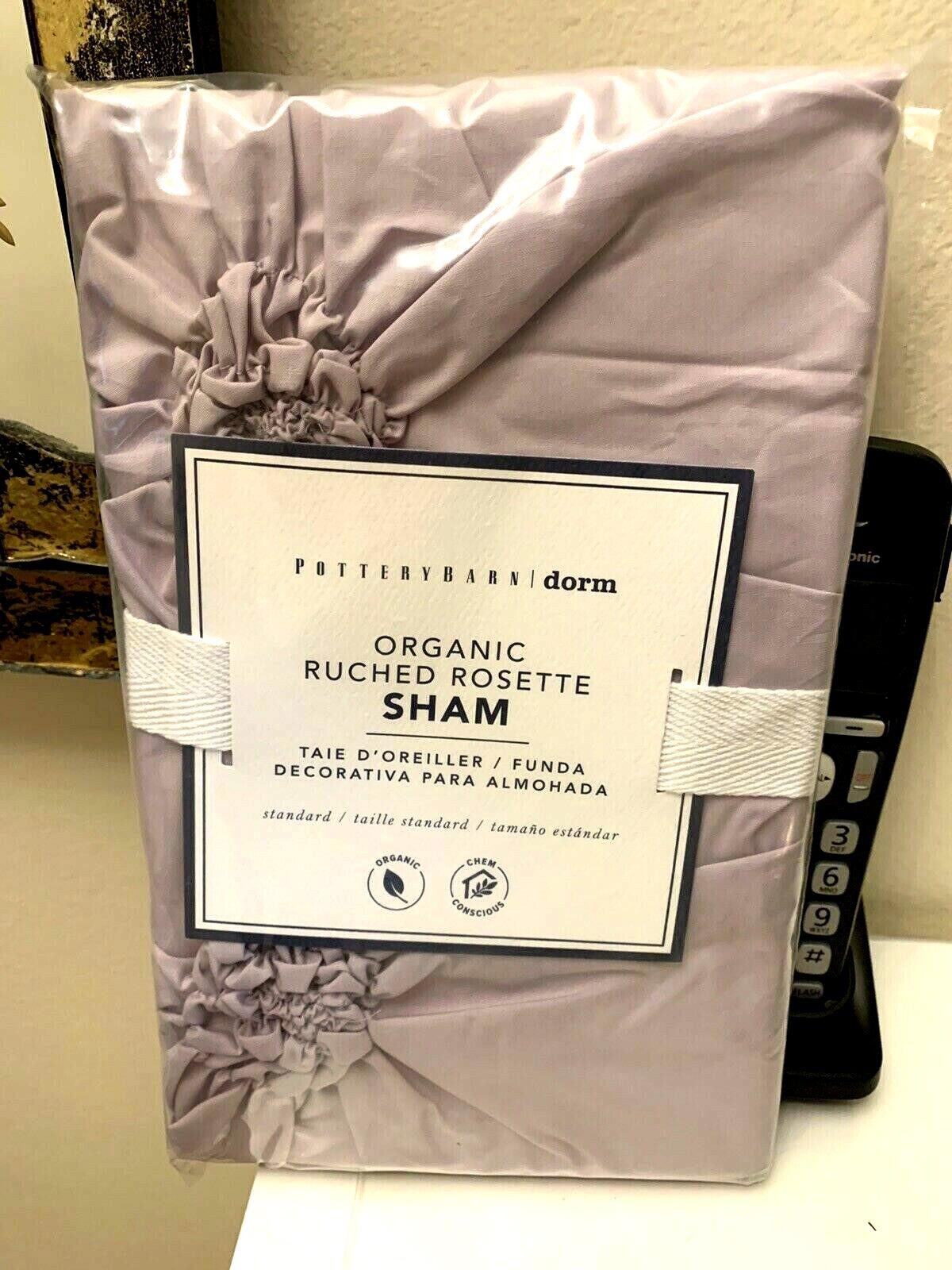 Pottery Barn holiday pillow sham purple rose birthday school gift Disney girl 1